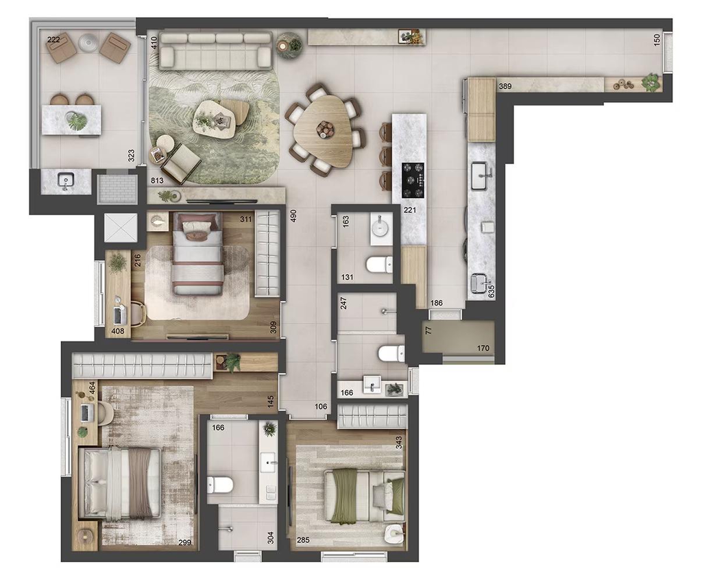 Apartamento, 3 quartos, 115 m² - Foto 14