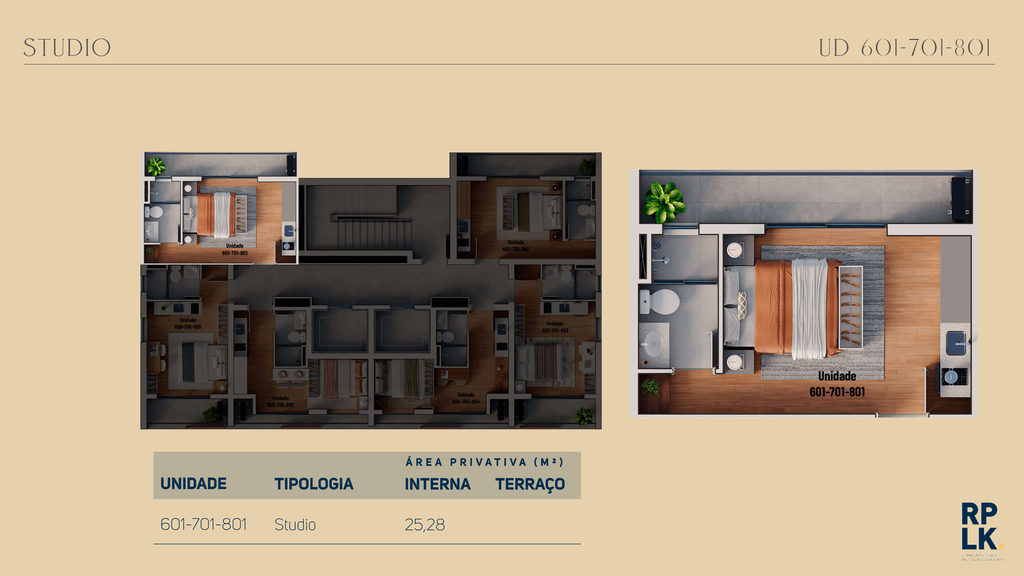 Planta - Unidade 601-701-801