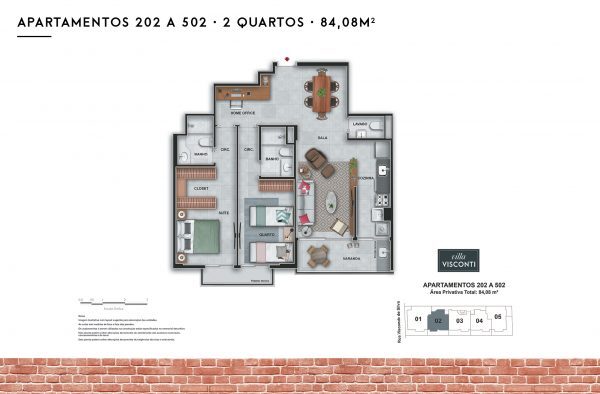 Apartamento, 2 quartos, 78 m² - Foto 19
