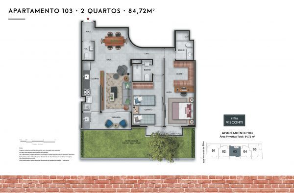Apartamento, 2 quartos, 78 m² - Foto 22