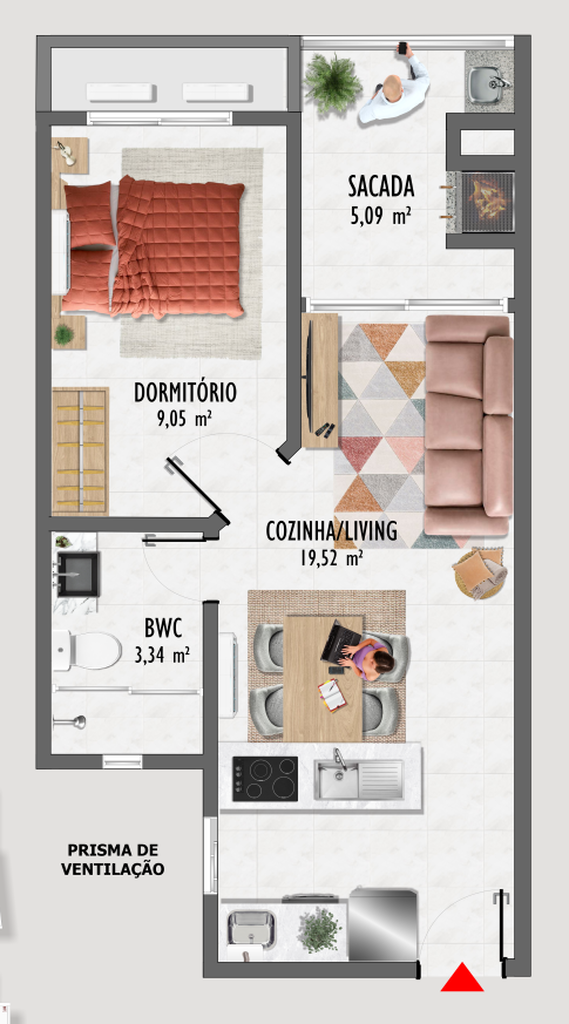 Apartamento, 3 quartos, 110 m² - Foto 4