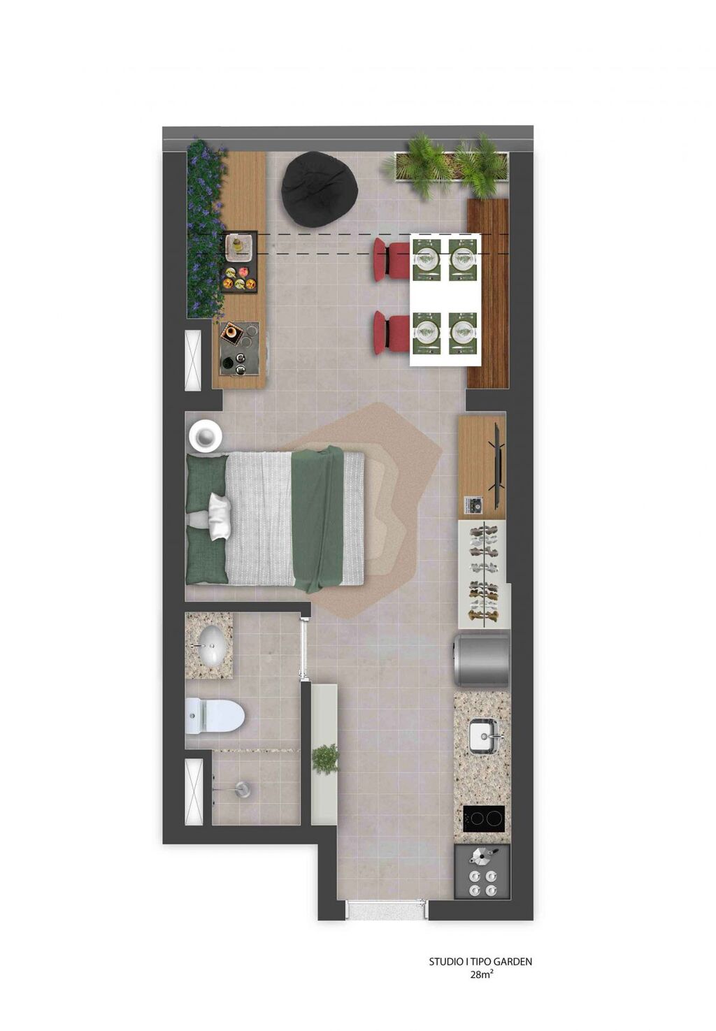 Apartamento, 2 quartos, 38 m² - Foto 32