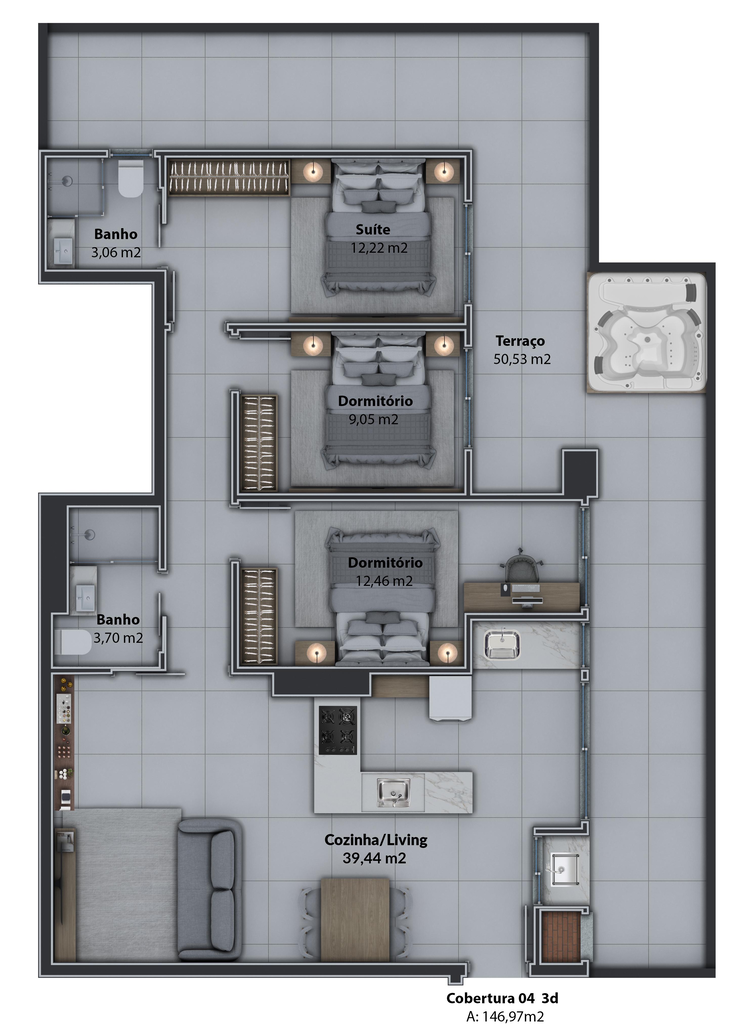 Apartamento, 2 quartos, 81 m² - Foto 78