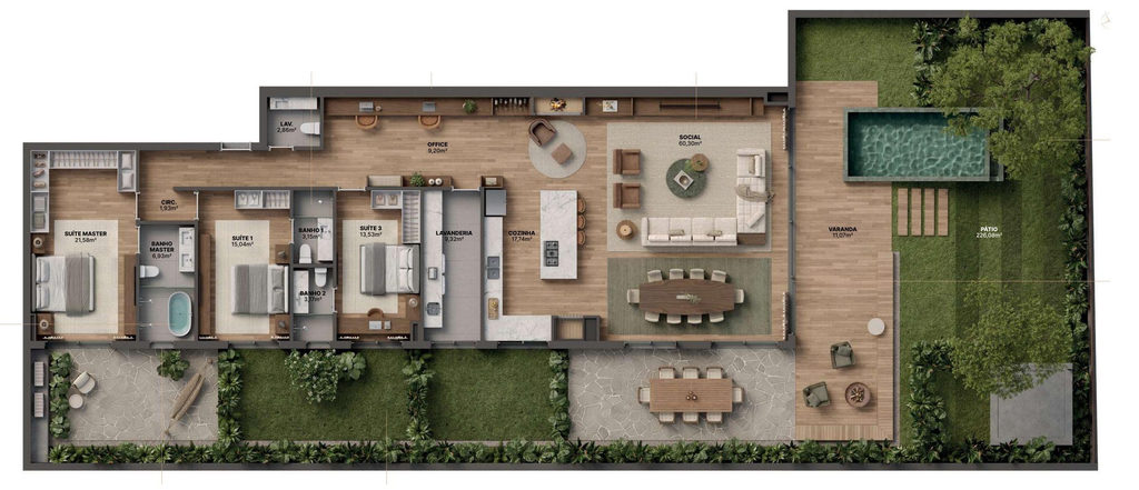 Apartamento, 3 quartos, 346 m² - Foto 40