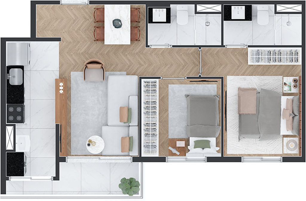 Apartamento, 2 quartos, 88 m² - Foto 25