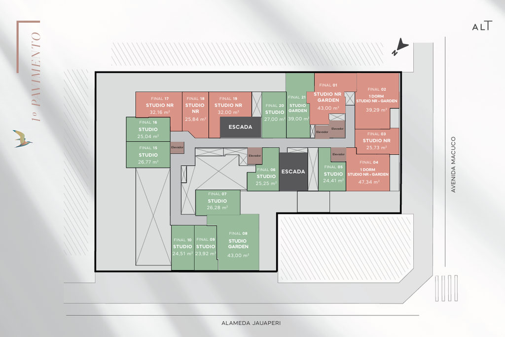 Apartamento, 1 quarto, 32 m² - Foto 24