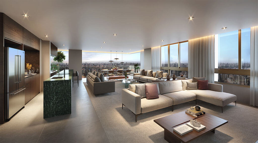 Apartamento à venda em São Paulo, Itaim Bibi, com 2 quartos, 135,3m² - Carreyra Imobiliaria