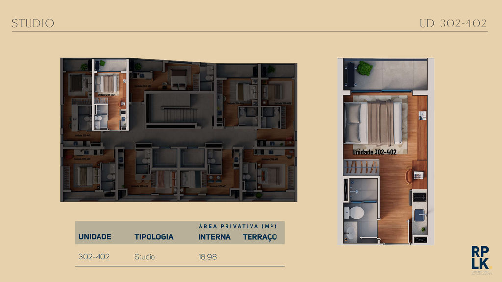 Planta - Unidade 302-402
