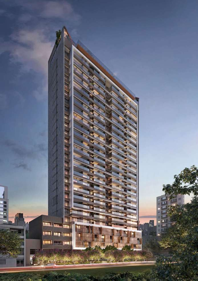 Studio à venda em São Paulo, Higienópolis, com 1 quarto, 30,34m² - Renaldo Moura