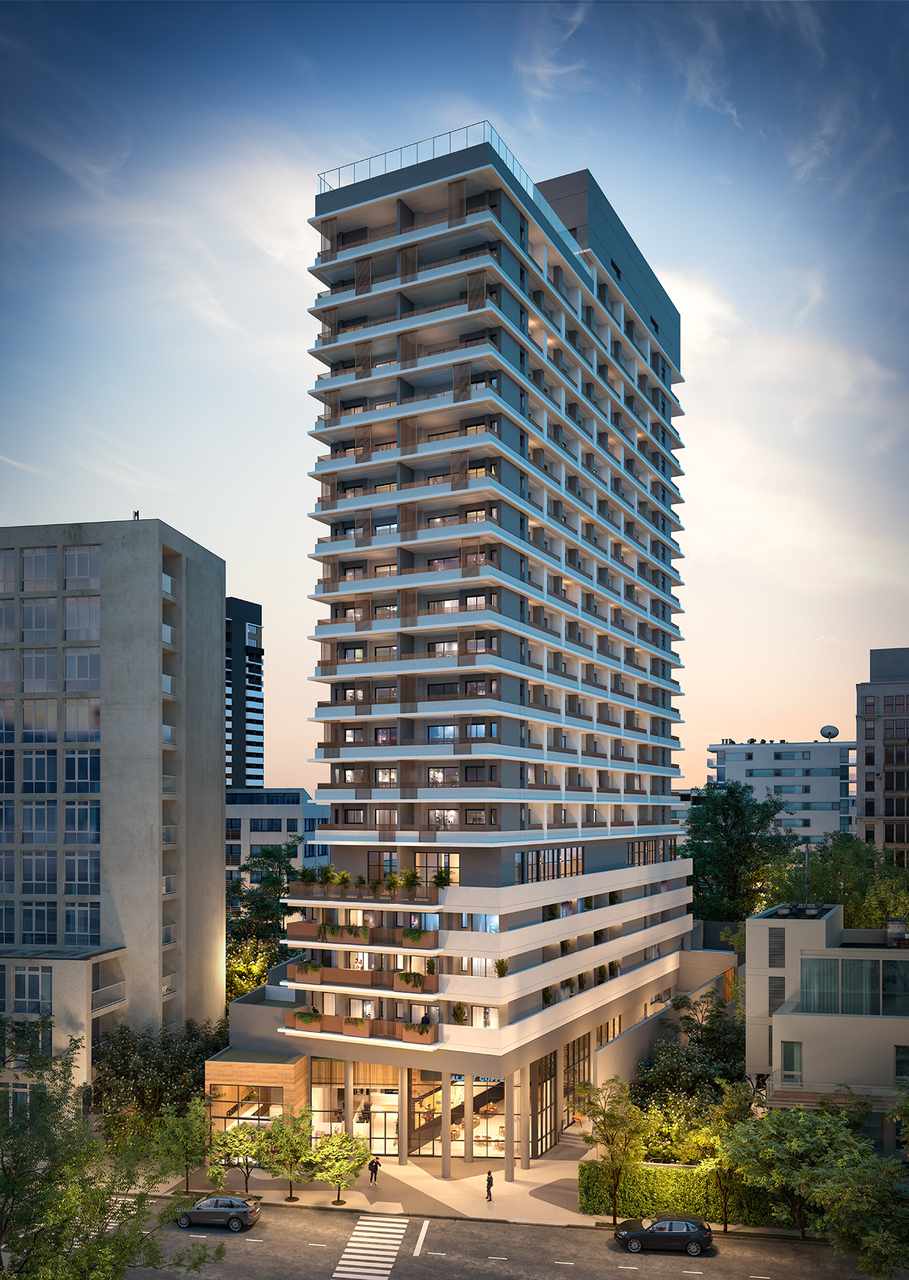 Apartamento Garden à venda em São Paulo, Consolação, com 1 quarto, 45,38m² - Renaldo Moura