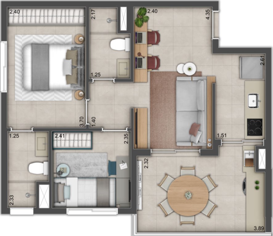 Apartamento, 1 quarto, 30 m² - Foto 25