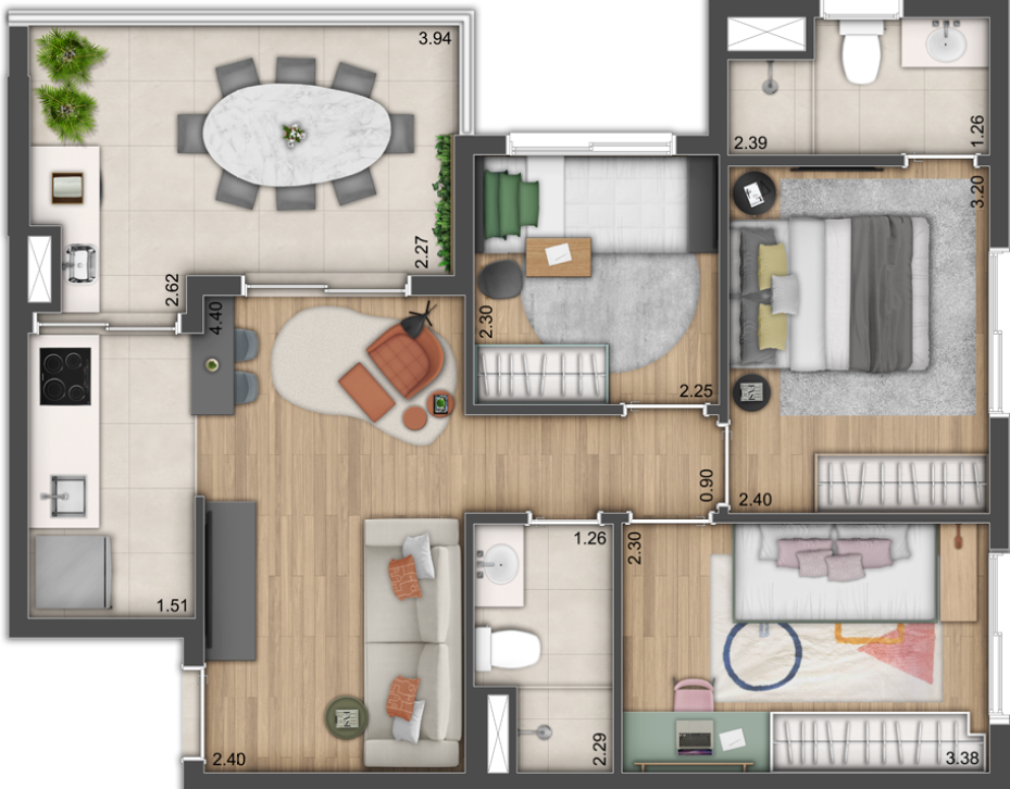 Apartamento, 1 quarto, 30 m² - Foto 26