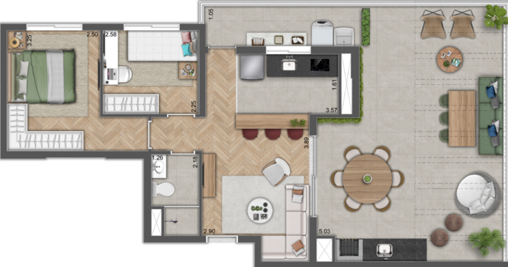 Apartamento, 1 quarto, 30 m² - Foto 29