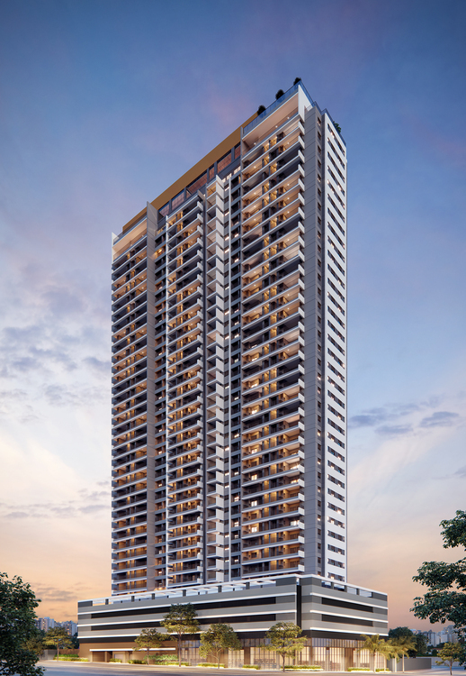 Apartamento à venda em São Paulo, Tatuapé, com 2 quartos, 68,64m² - Renaldo Moura