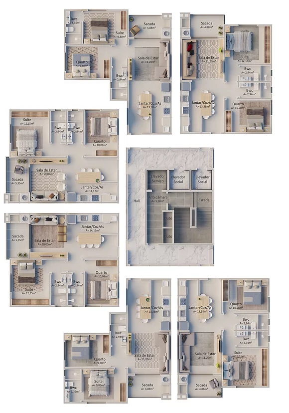 Apartamento, 2 quartos, 65 m² - Foto 14