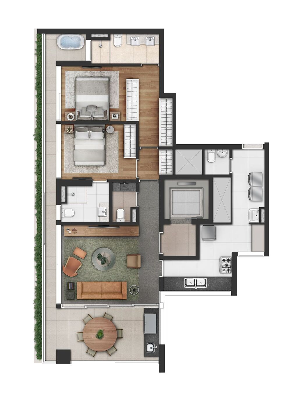 Apartamento, 3 quartos, 150 m² - Foto 20