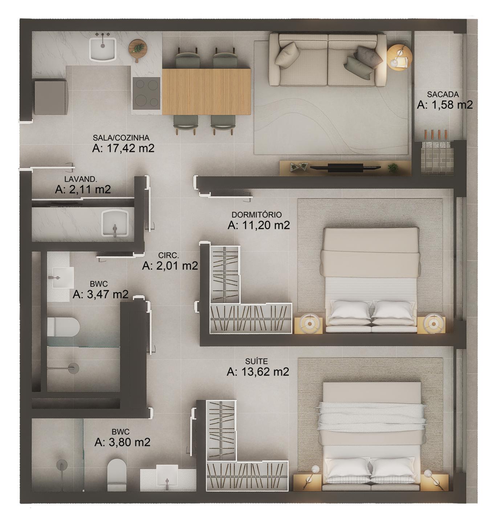 Apartamento, 4 quartos, 117 m² - Foto 23