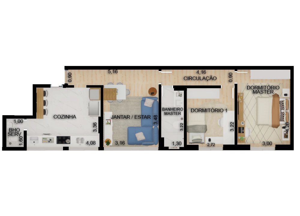 Apartamento, 2 quartos, 67 m² - Foto 40