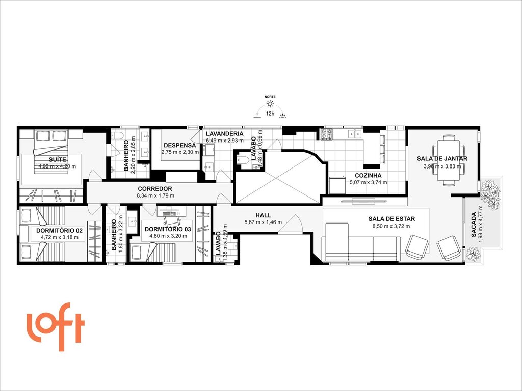 Apartamento, 3 quartos, 198 m² - Foto 44