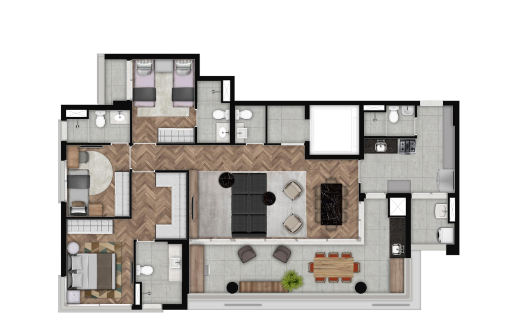Apartamento, 3 quartos, 131 m² - Foto 35