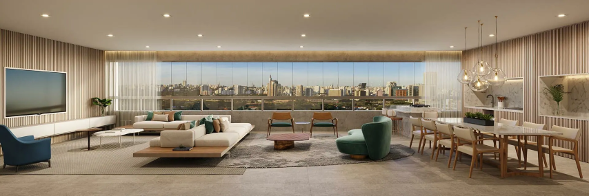 Apartamento à venda em São Paulo, Alto de Pinheiros, com 3 quartos, 277,08m² - Renaldo Moura
