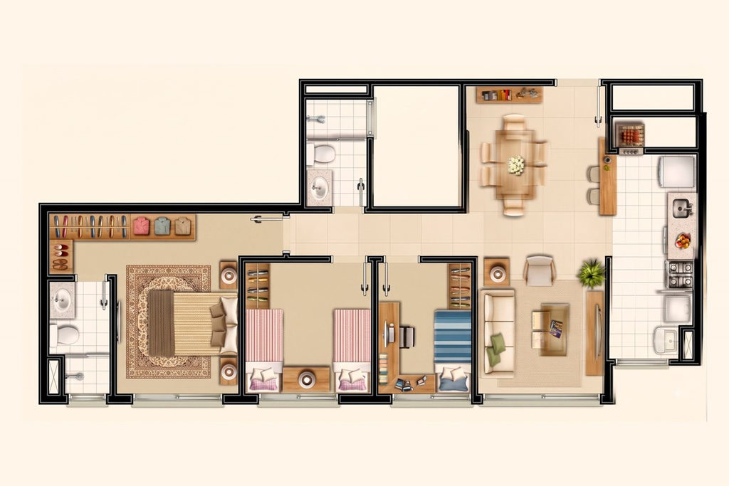 Apartamento para venda no bairro Passo D