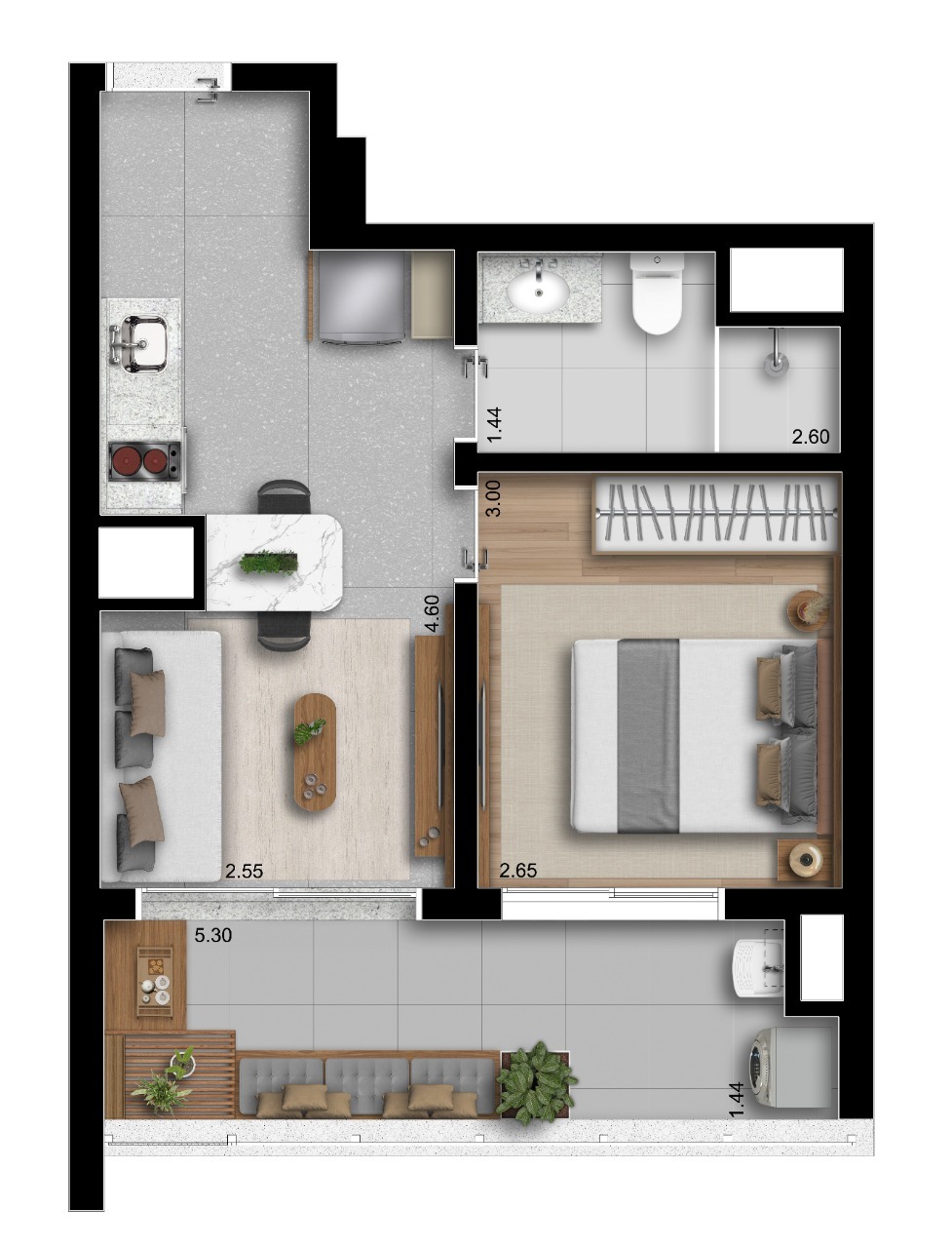 Apartamento, 2 quartos, 78 m² - Foto 11