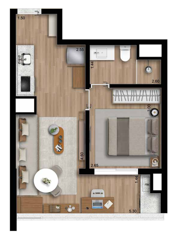 Apartamento, 2 quartos, 78 m² - Foto 12