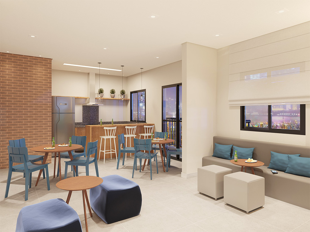 Apartamento à venda em São Paulo, Jardim Avelino, com 2 quartos, 35,44m² - Renaldo Moura