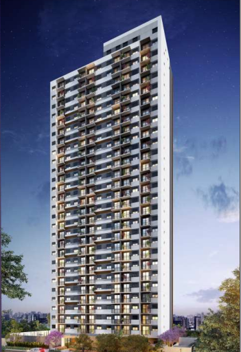 Apartamento à venda em São Paulo, Campo Belo, com 1 quarto, 26,12m² - Renaldo Moura