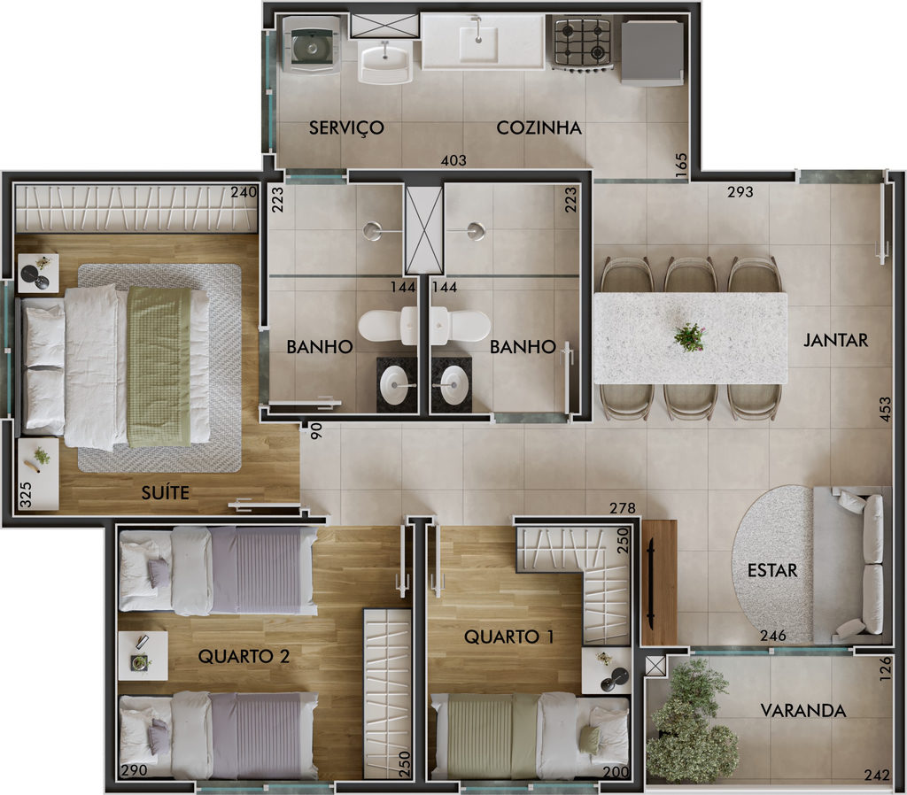 Apartamento, 3 quartos, 62 m² - Foto 27