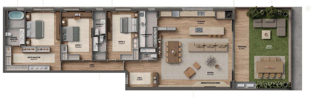 Apartamento, 3 quartos, 346 m² - Foto 25