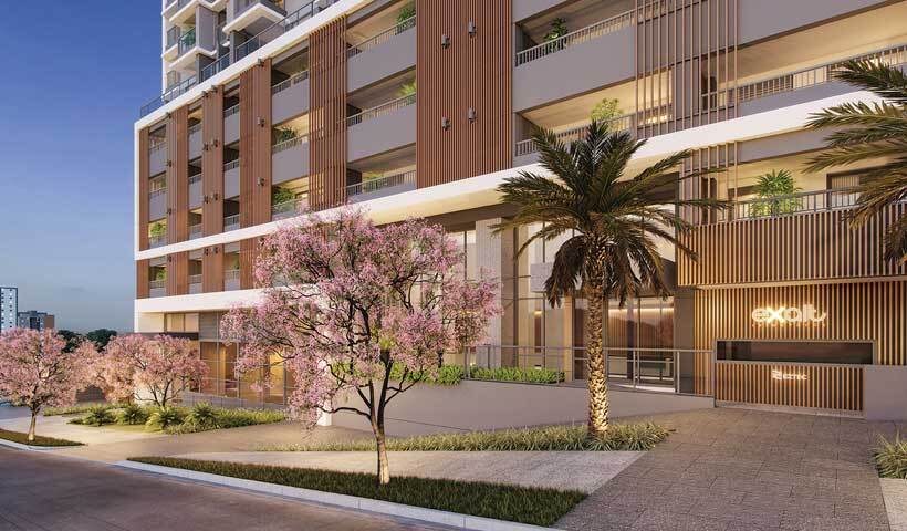Apartamento Garden à venda em São Paulo, Ibirapuera, com 1 quarto, 30,12m² - Renaldo Moura