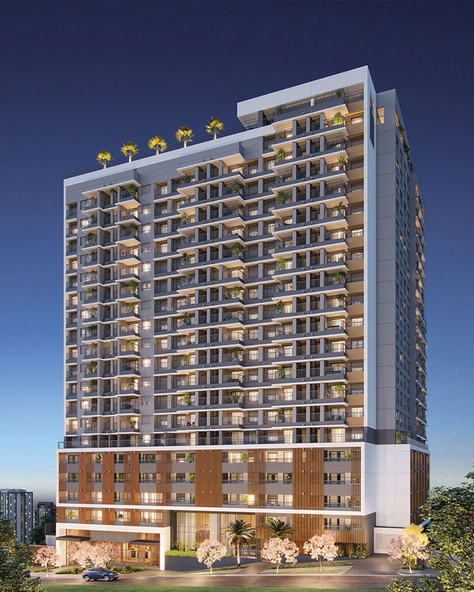 Studio à venda em São Paulo, Ibirapuera, com 1 quarto, 31,01m² - Renaldo Moura