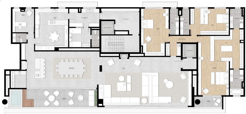 Apartamento à venda com 3 quartos, 286m² - Foto 25