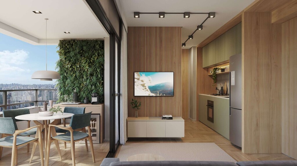 Apartamento Garden à venda em São Paulo, Centro, com 1 quarto, 36,22m² - Renaldo Moura