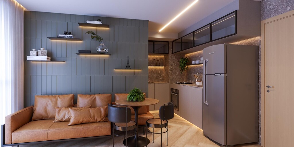 Apartamento à venda em São Paulo, Vila Monte Alegre, com 1 quarto, 34,32m² - Chaves Imob