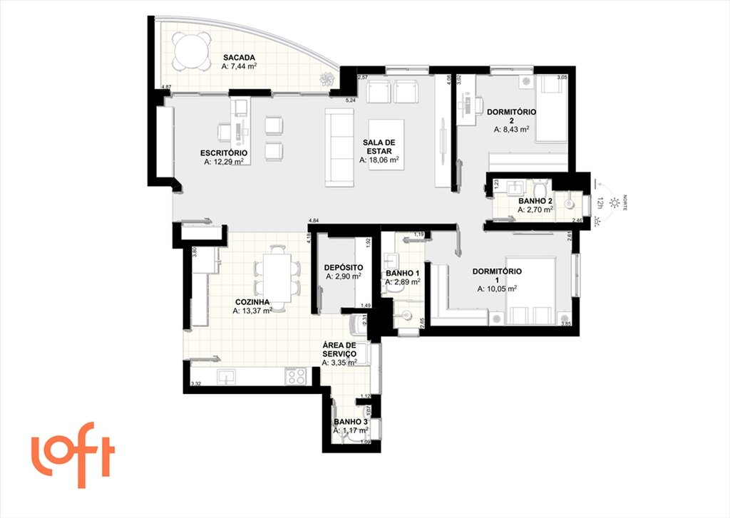 Apartamento, 2 quartos, 93 m² - Foto 42