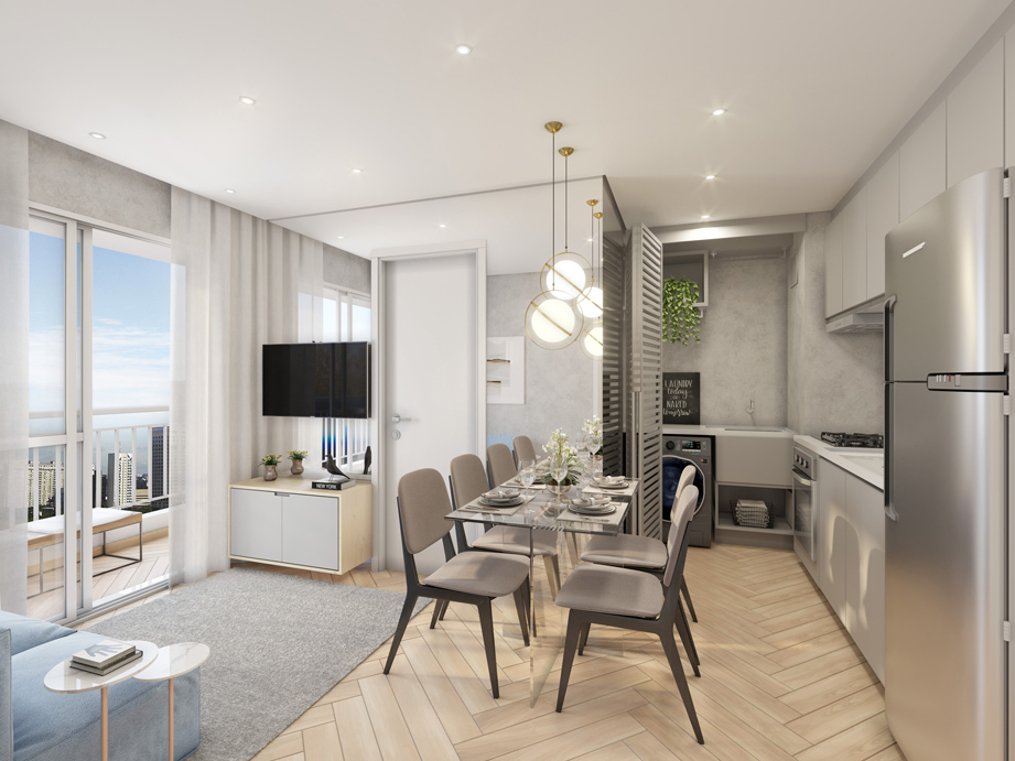 Apartamento à venda em São Paulo, Ipiranga, com 2 quartos, 40,55m² - Meu Apartamento