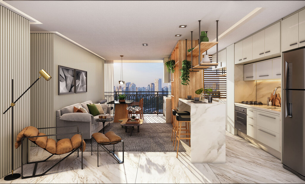 Apartamento à venda em São Paulo, Brooklin Paulista, com 3 quartos, 92,22m² - Renaldo Moura