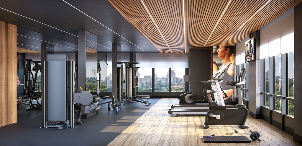 Studio à venda em São Paulo, Brooklin Paulista, com 1 quarto, 23,07m² - Renaldo Moura