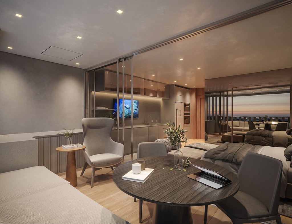 Apartamento Garden à venda em São Paulo, Itaim Bibi, com 1 quarto, 95,85m² - Renaldo Moura