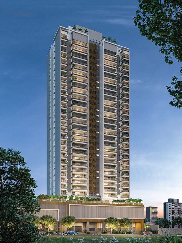 Apartamento Garden à venda em São Paulo, Santo Amaro, com 4 quartos, 199,59m² - Imóveis Magamar