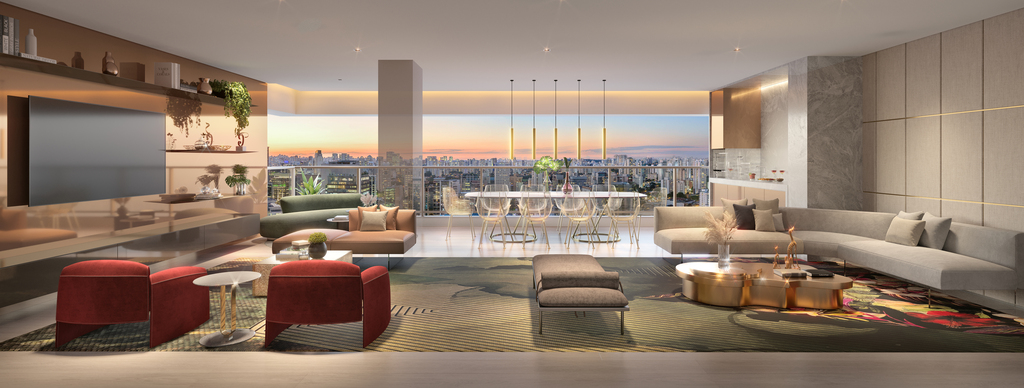 Apartamento à venda em São Paulo, Pinheiros, com 4 quartos, 217,2m² - Renaldo Moura