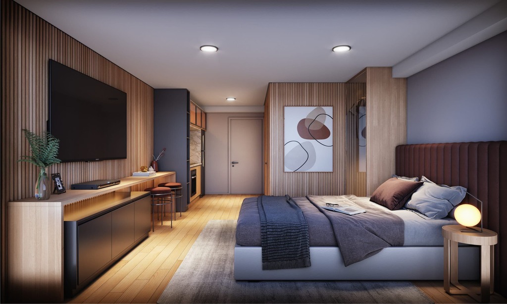 Studio à venda em São Paulo, Penha de França, com 1 quarto, 25,61m² - Renaldo Moura