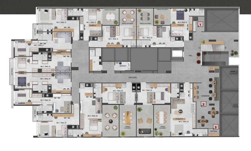 Apartamento, 1 quarto, 31 m² - Foto 8