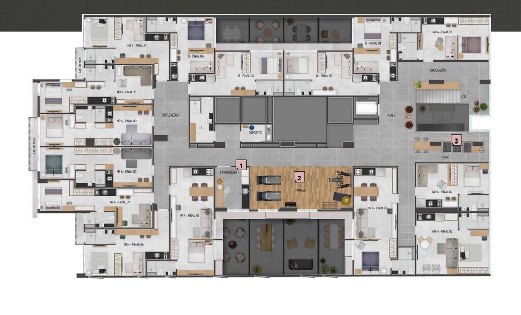 Apartamento, 1 quarto, 31 m² - Foto 9