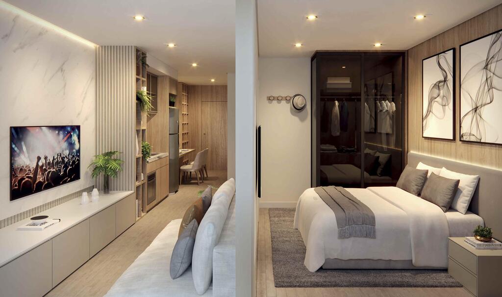 Studio à venda em São Paulo, Freguesia do Ó, com 1 quarto, 25,09m² - Renaldo Moura