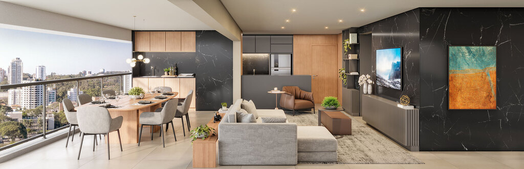 Apartamento Garden à venda em São Paulo, Vila Madalena, com 3 quartos, 169,25m² - Renaldo Moura