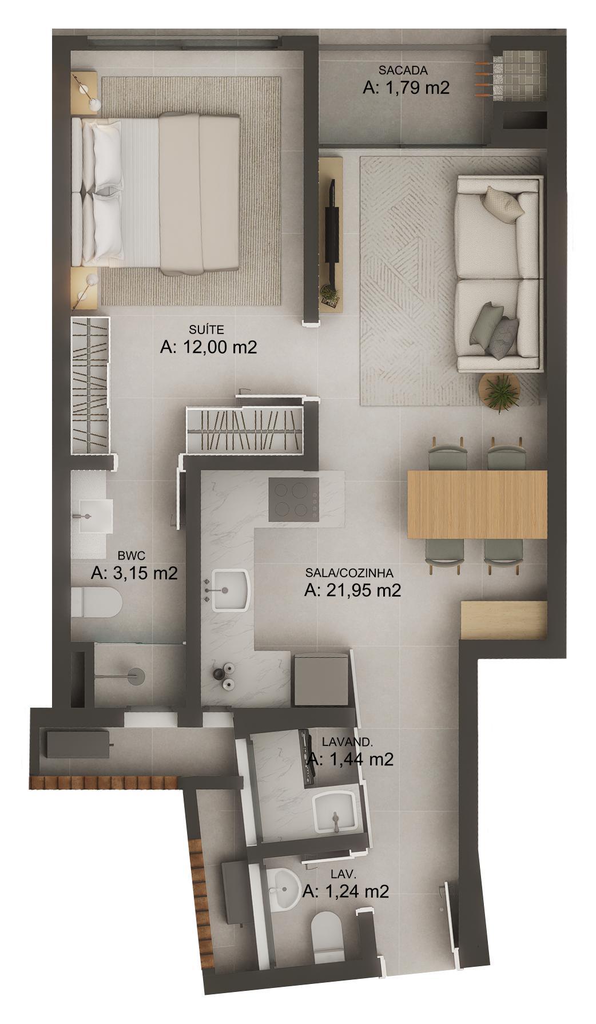 Apartamento, 4 quartos, 117 m² - Foto 22